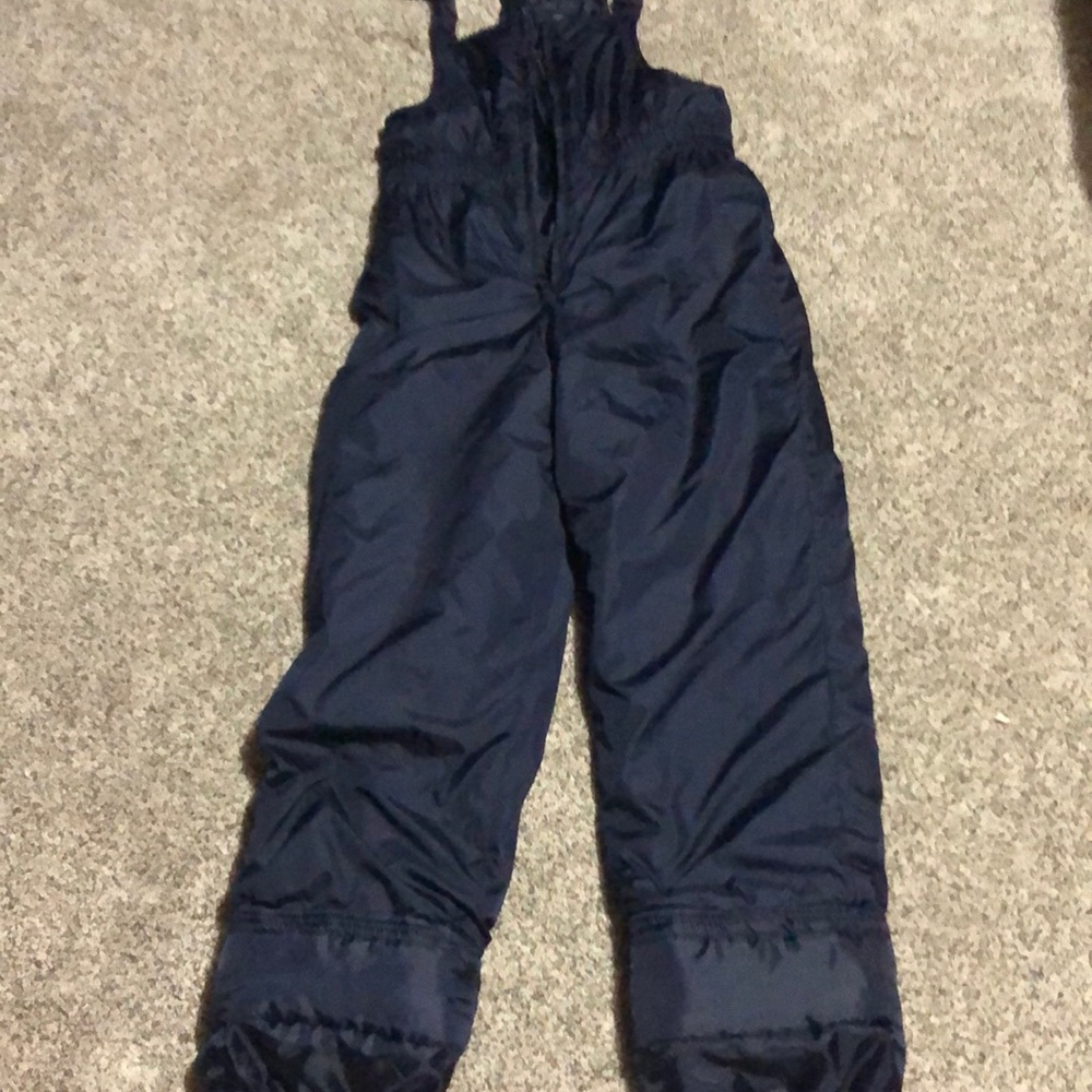 Teenage boy snow overalls